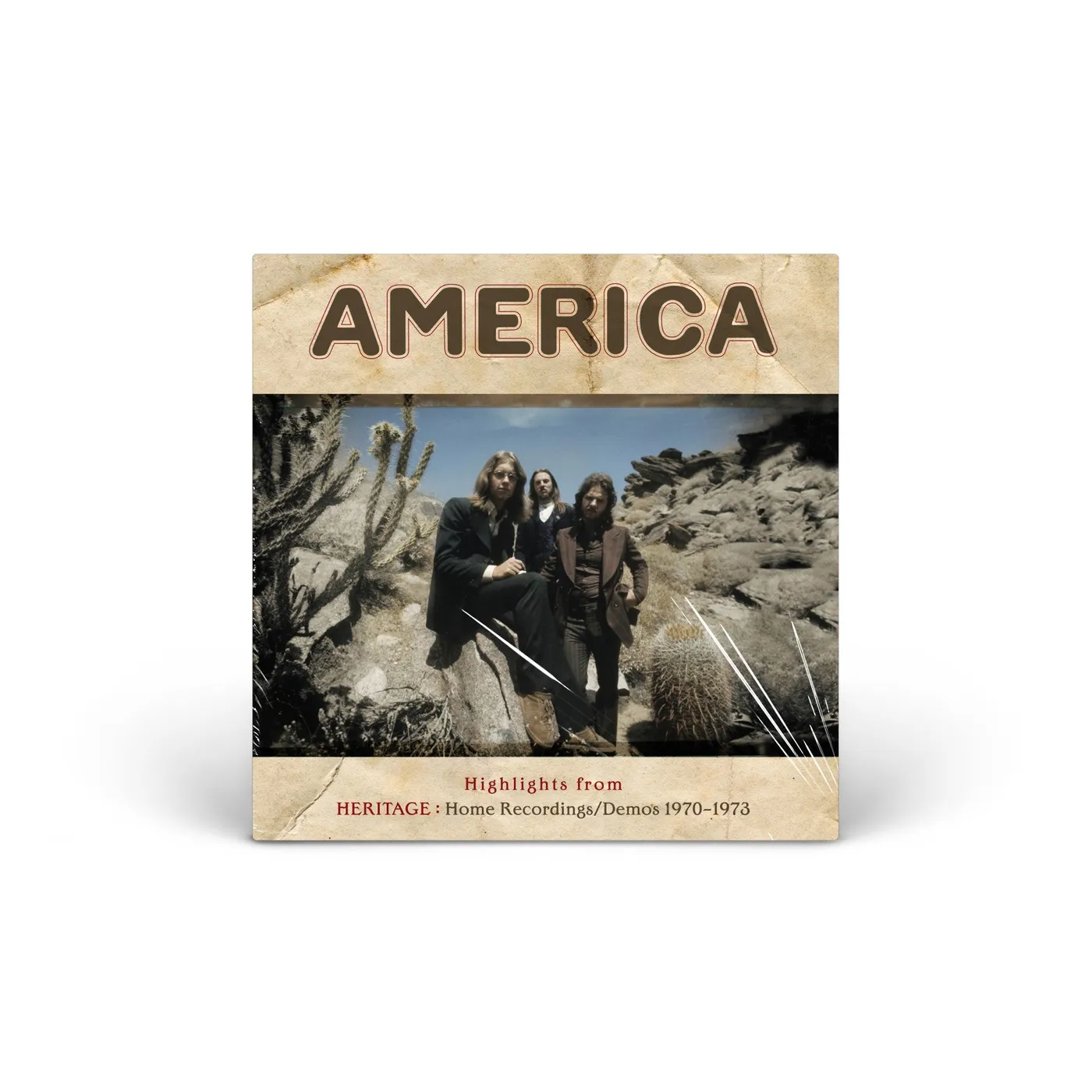 America Highlights From Heritage: Home Recordings/Demos 1970-1973 vinyl LP