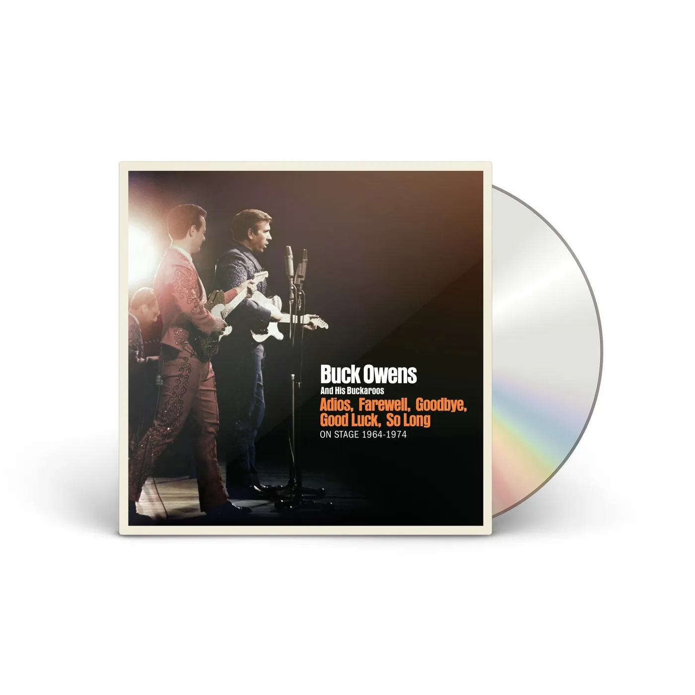 Buck Owens And His Buckaroos Adios, Farewell, Goodbye, Good Luck, So Long: On Stage 1964-1974 3CD