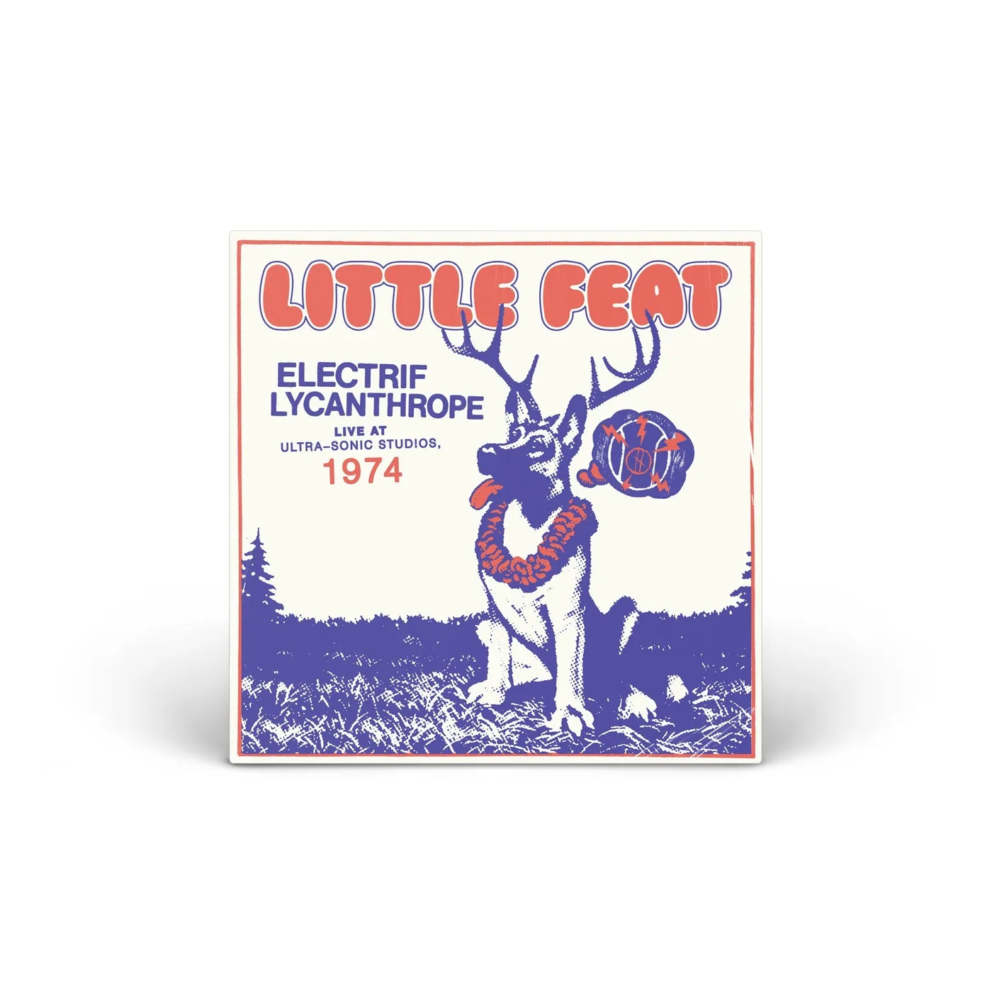 Little Feat Electrif Lycanthrope: Live at Ultra-Sonic Studios, 1974 vinyl 2LP