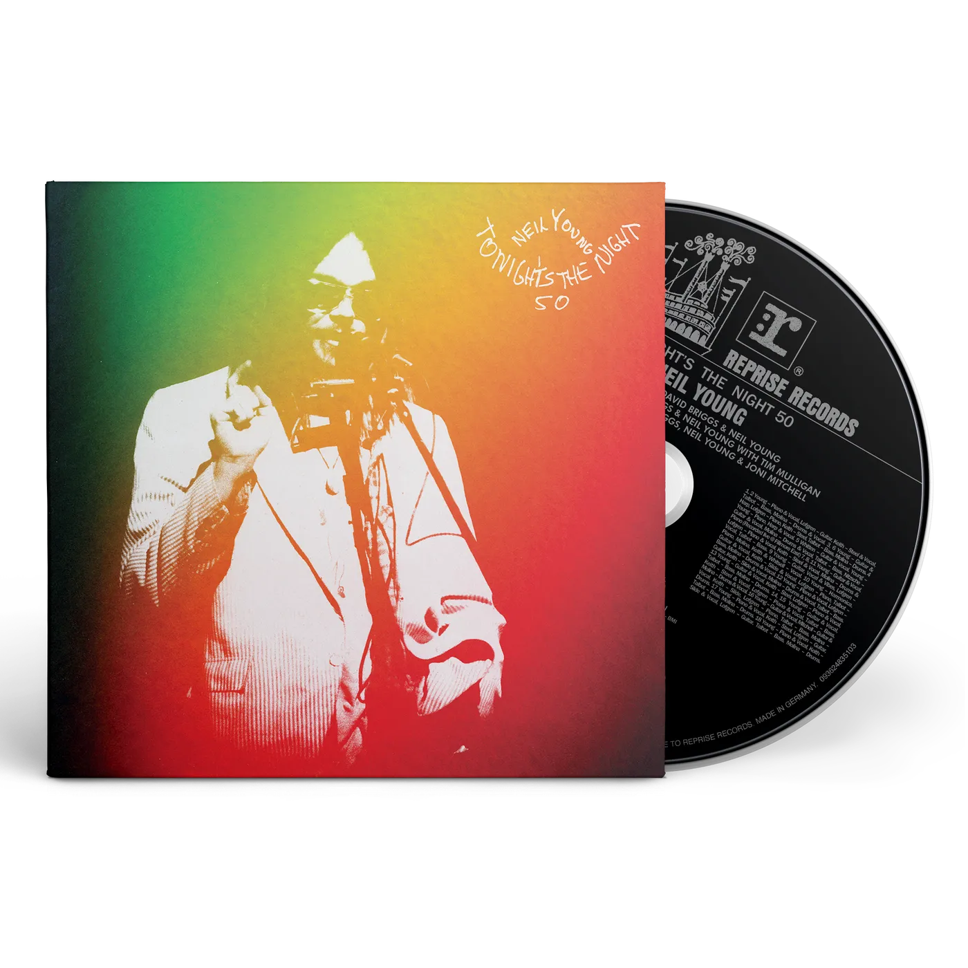 Neil Young Tonight's The Night 50th Anniversary CD