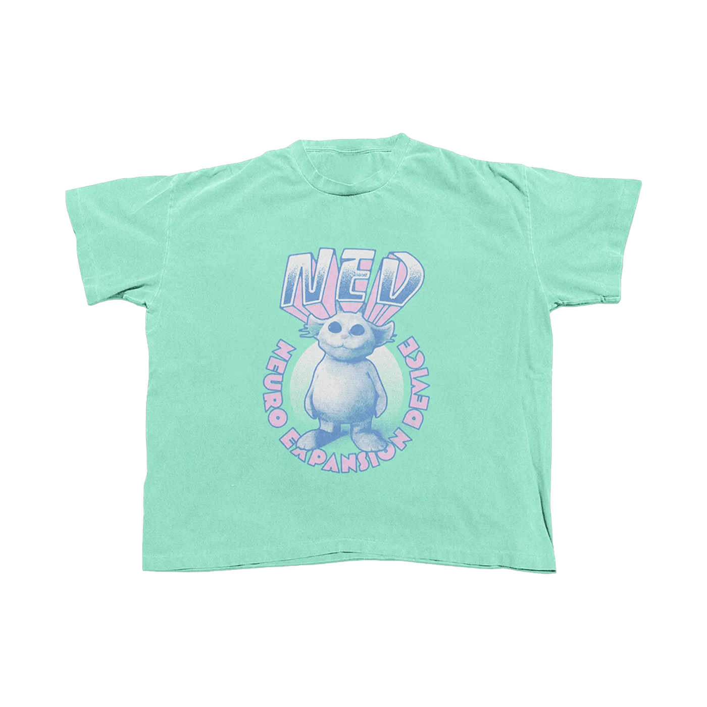 Ned Bayou NEURO EXPANSION GREEN T-SHIRT