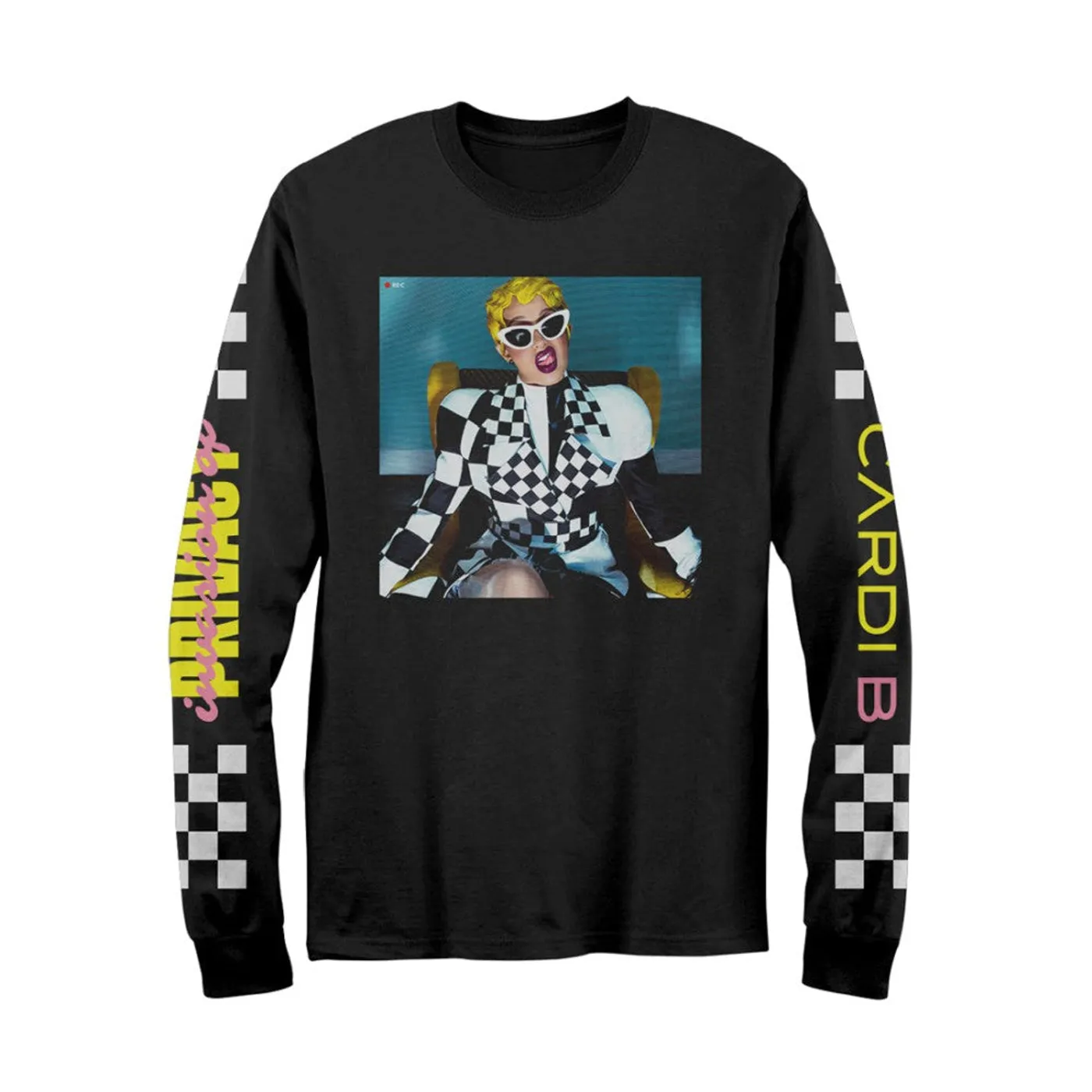 Cardi B IOP Album Cover Longsleeve T-Shirt
