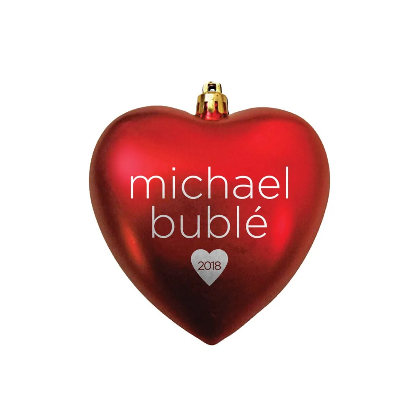 Michael Bublé 2018 Heart Ornament