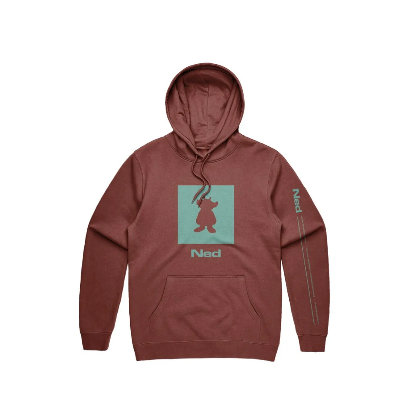 Ned Bayou Box Pullover (Cayenne)