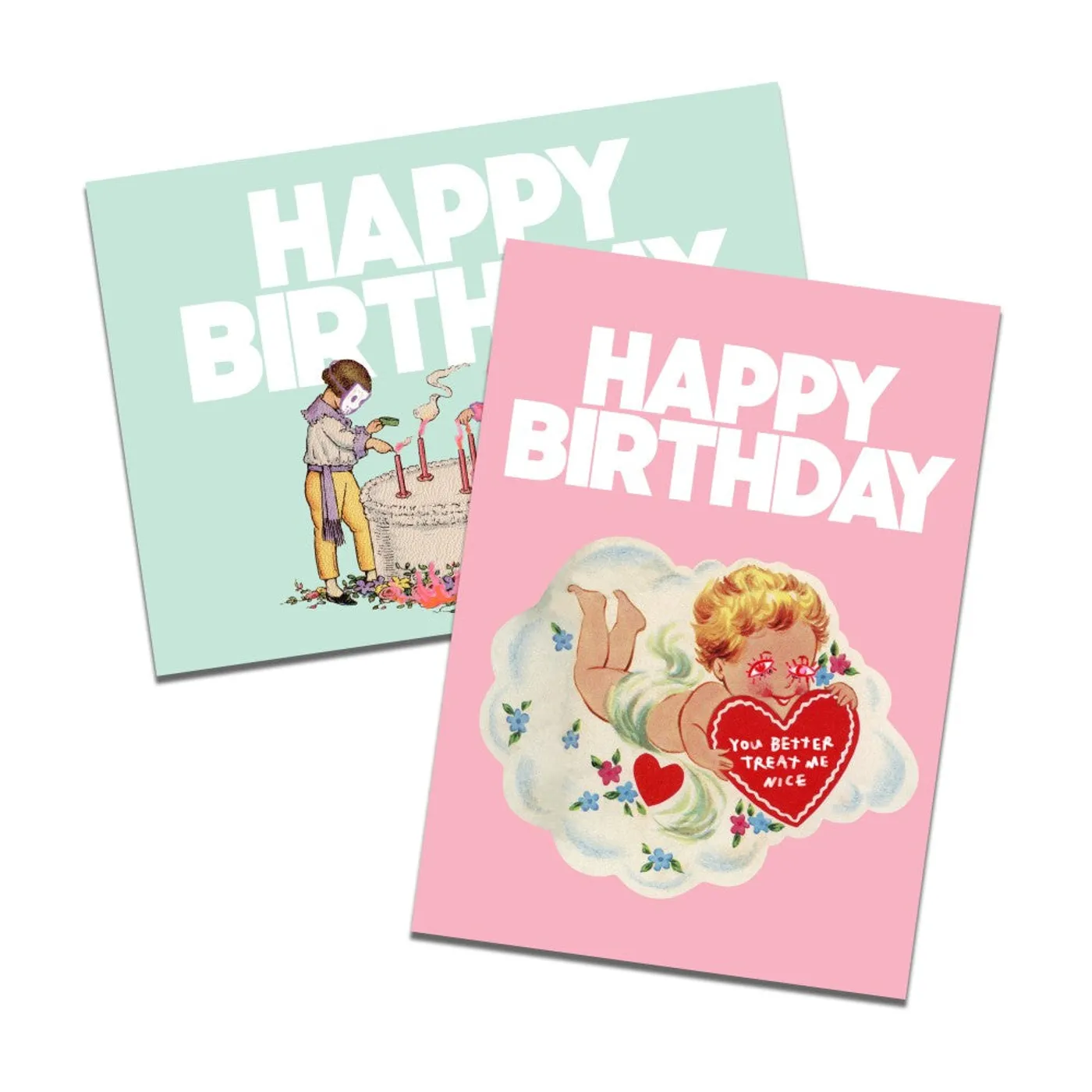 Anne-Marie Birthday Card Set of 4