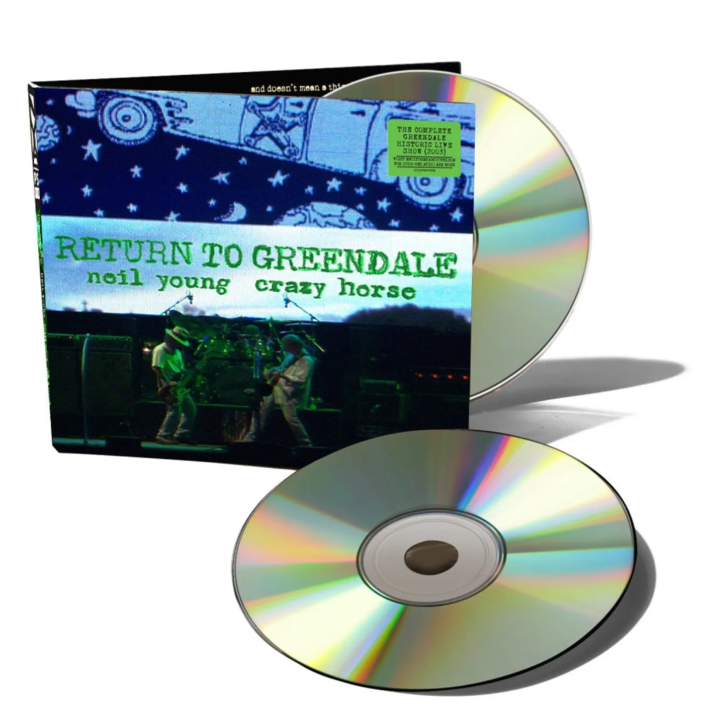 Neil Young & Crazy Horse Return To Greendale CD