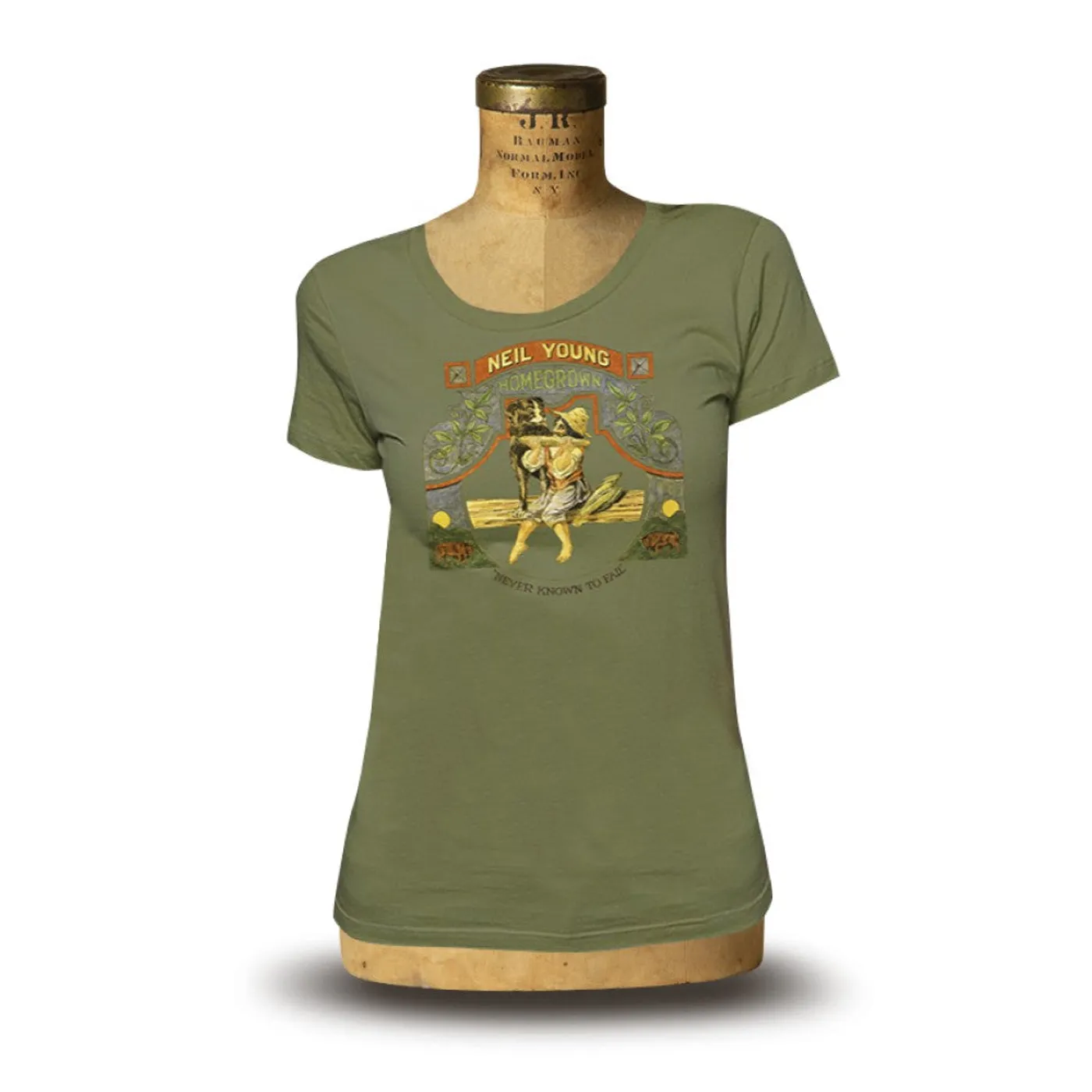 Neil Young Soft Organic Homegrown Women's T-Shirt