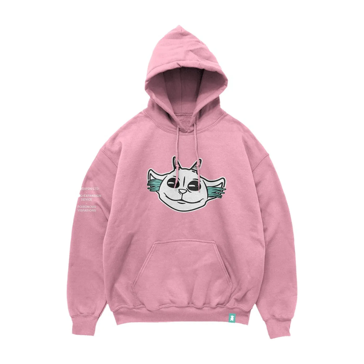 Ned Bayou Head Pink Holiday Hoodie