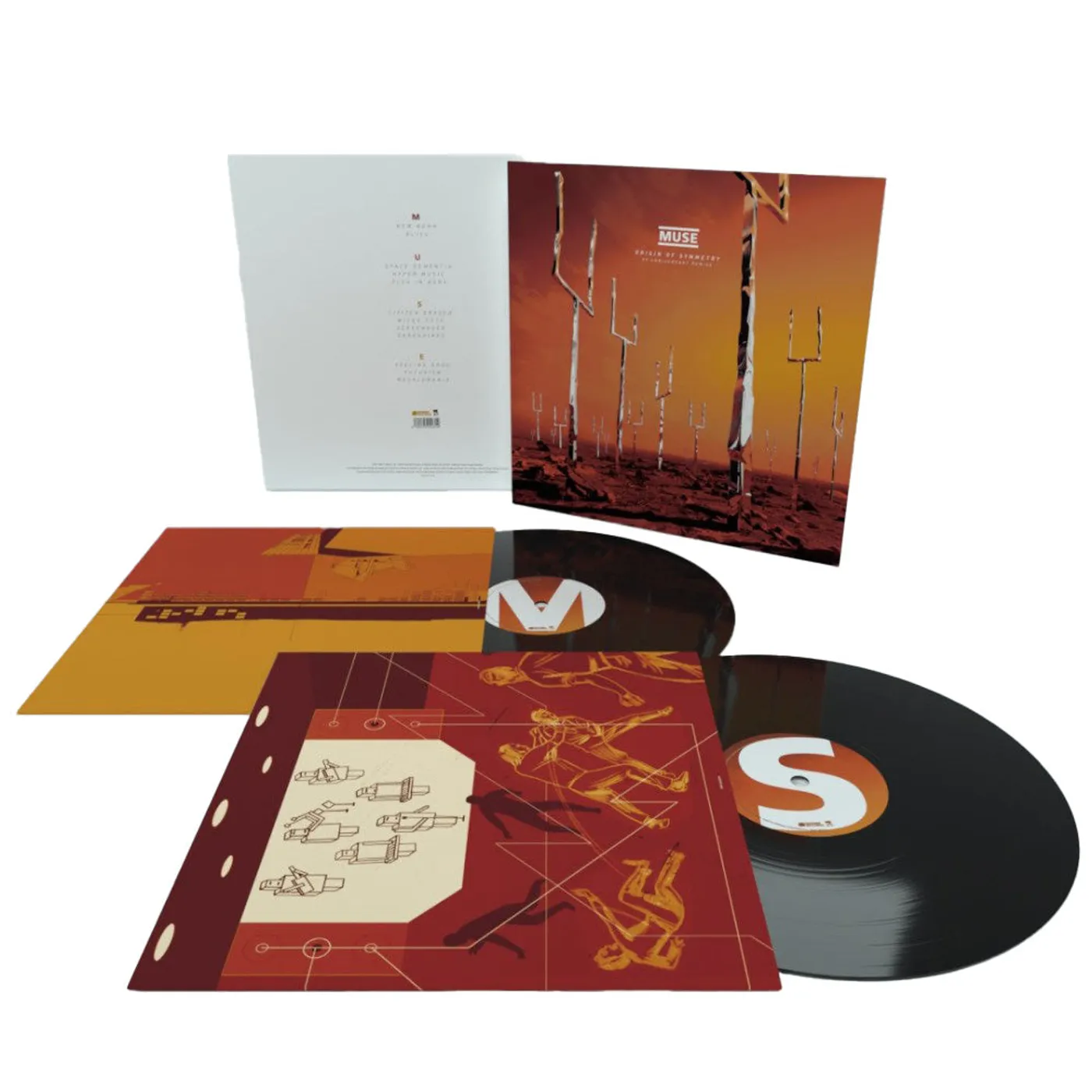 Muse Origin of Symmetry (XX Anniversary RemiXX 2LP/Black) (Vinyl)