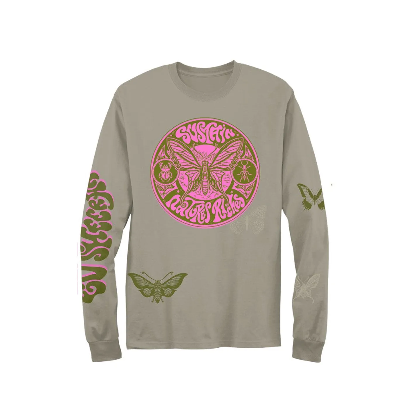 Ed Sheeran Natures Riches Heather Stone Longsleeve