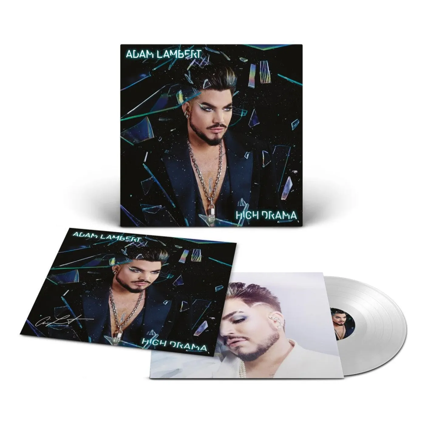 Adam Lambert High Drama (1LP Crystal Clear) (Vinyl)