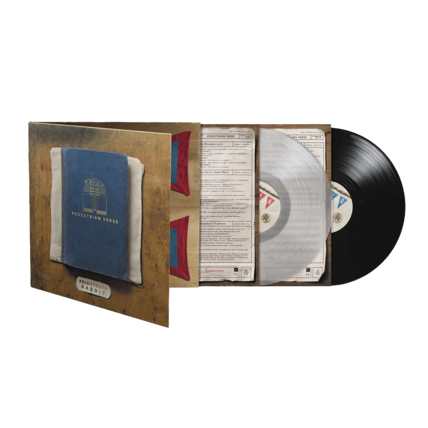 Frightened Rabbit Pedestrian Verse (10th Anniversary Edition) Clear LP (Vinyl)