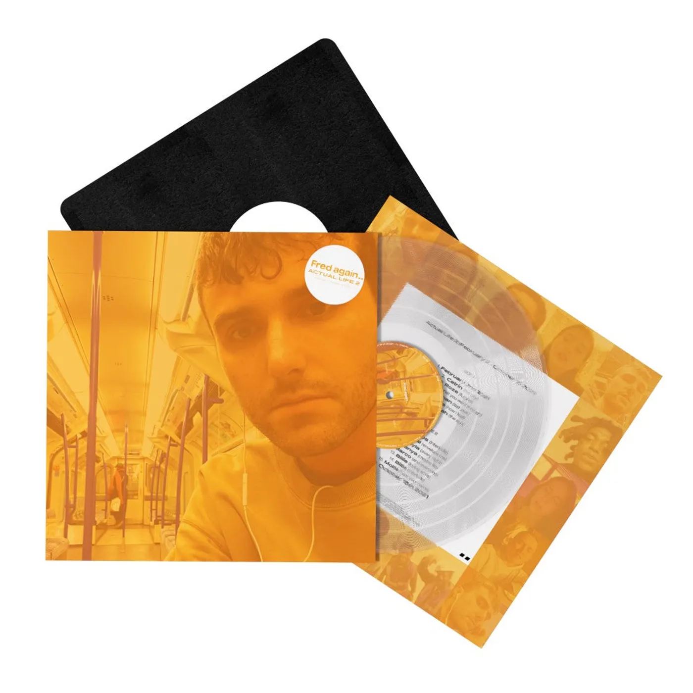 Fred again.. Actual Life 2 (February 2 - October 15 2021) Clear Vinyl