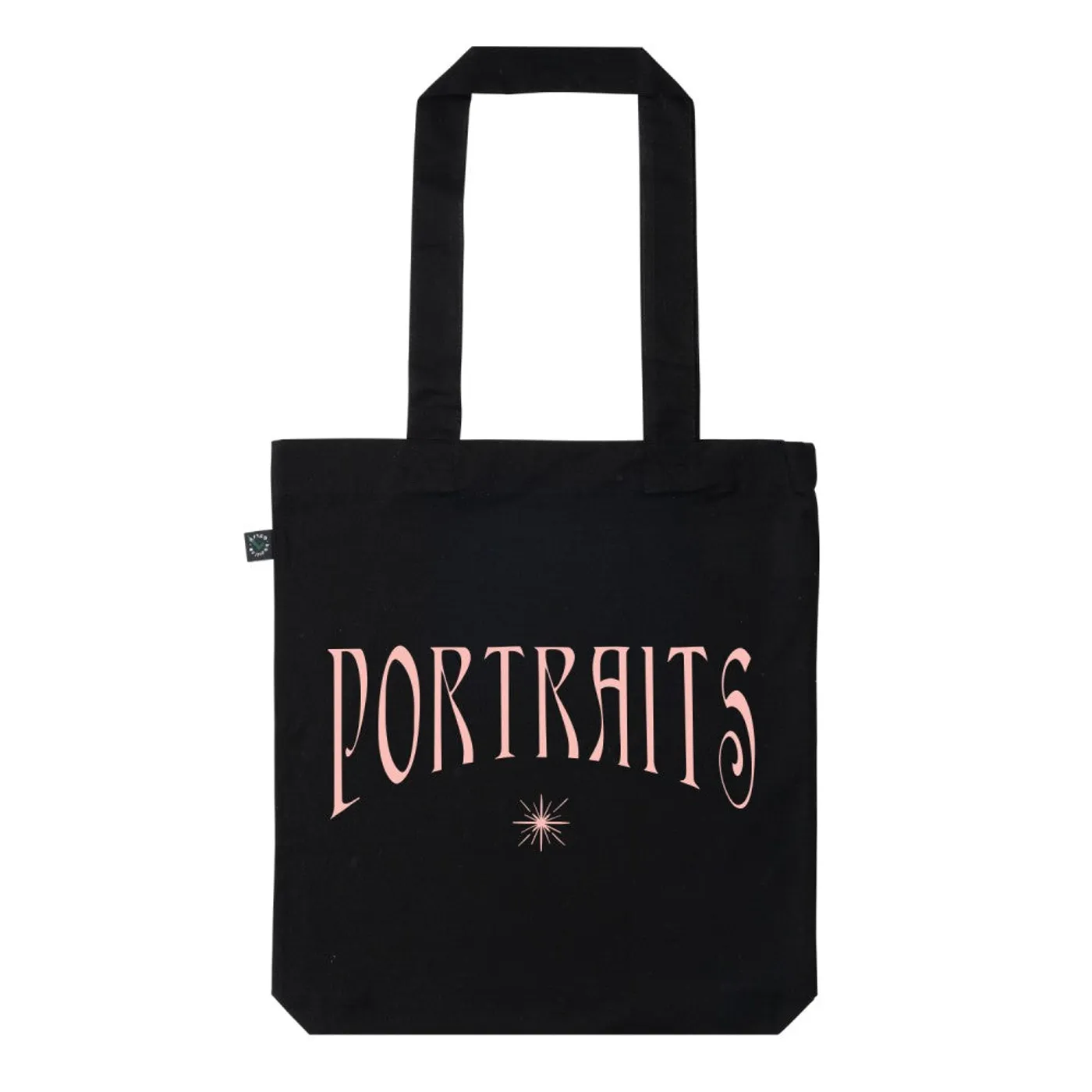 Birdy Portraits Black Tote Bag