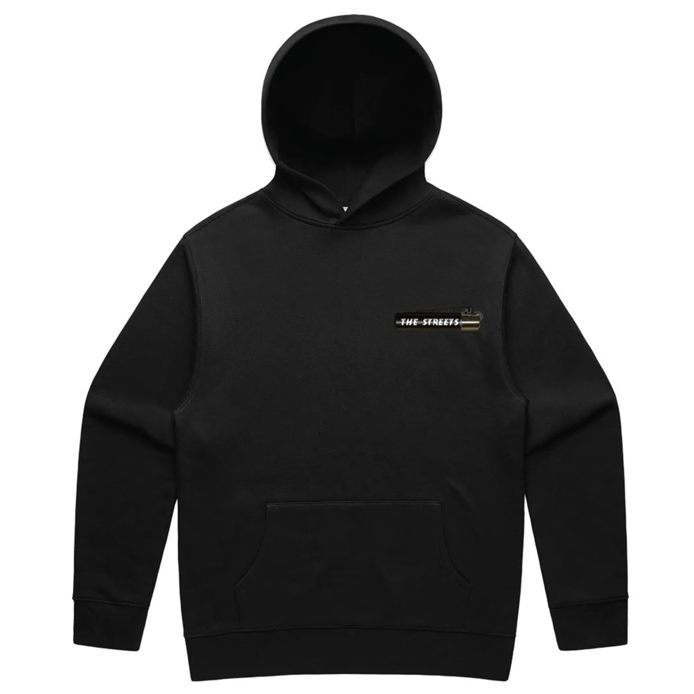 The Streets Lighter Pocket Print Black Hoodie