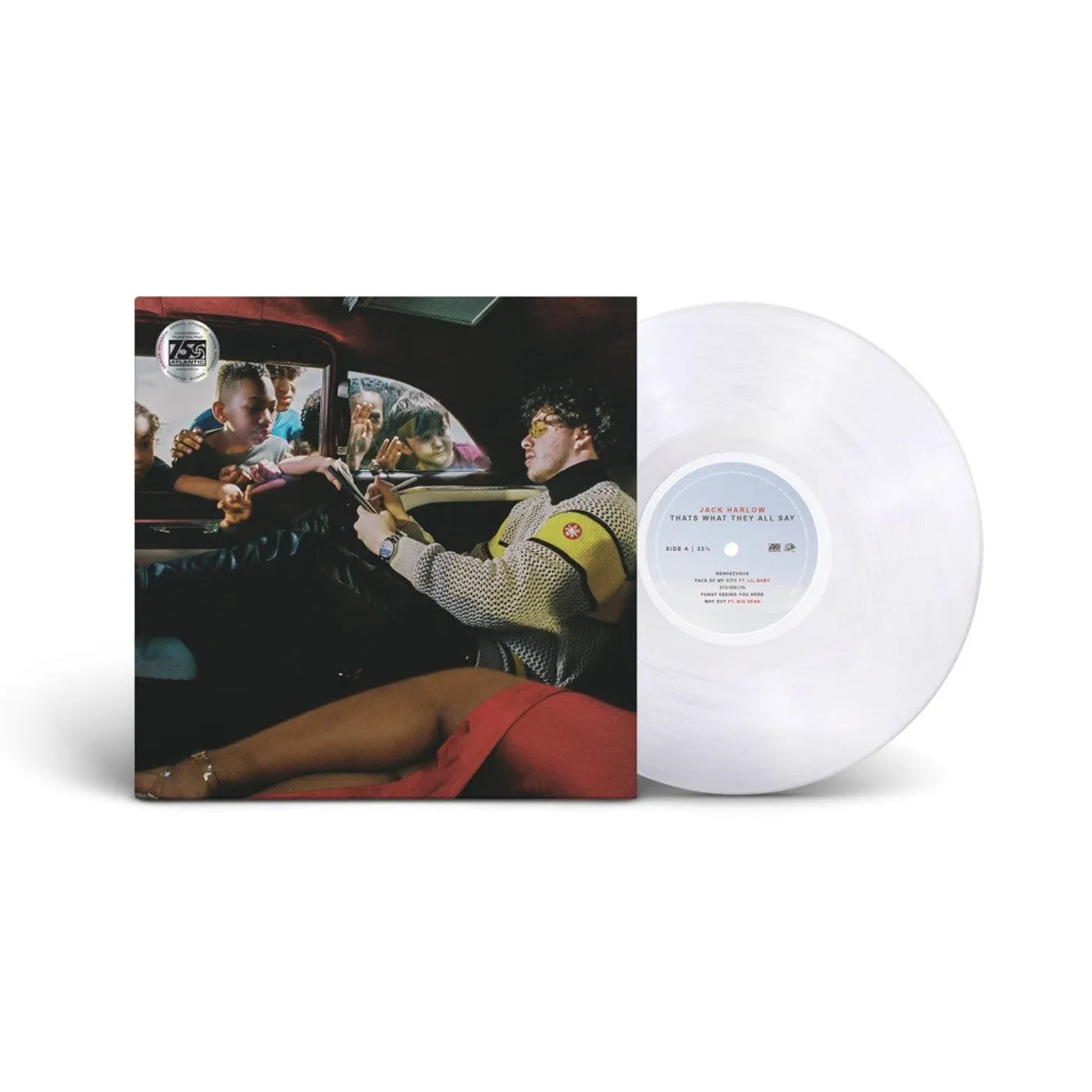 Jack Harlow That's What They All Say (Crystal Clear) Vinyl
