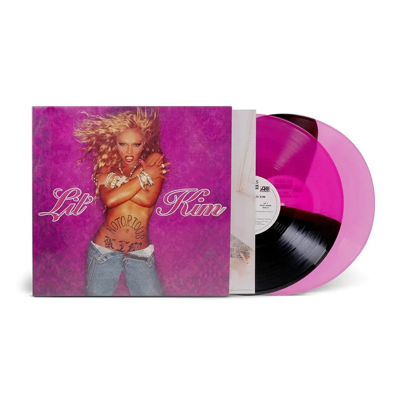 Lil' Kim The Notorious K.I.M. (Pink & Black) Vinyl