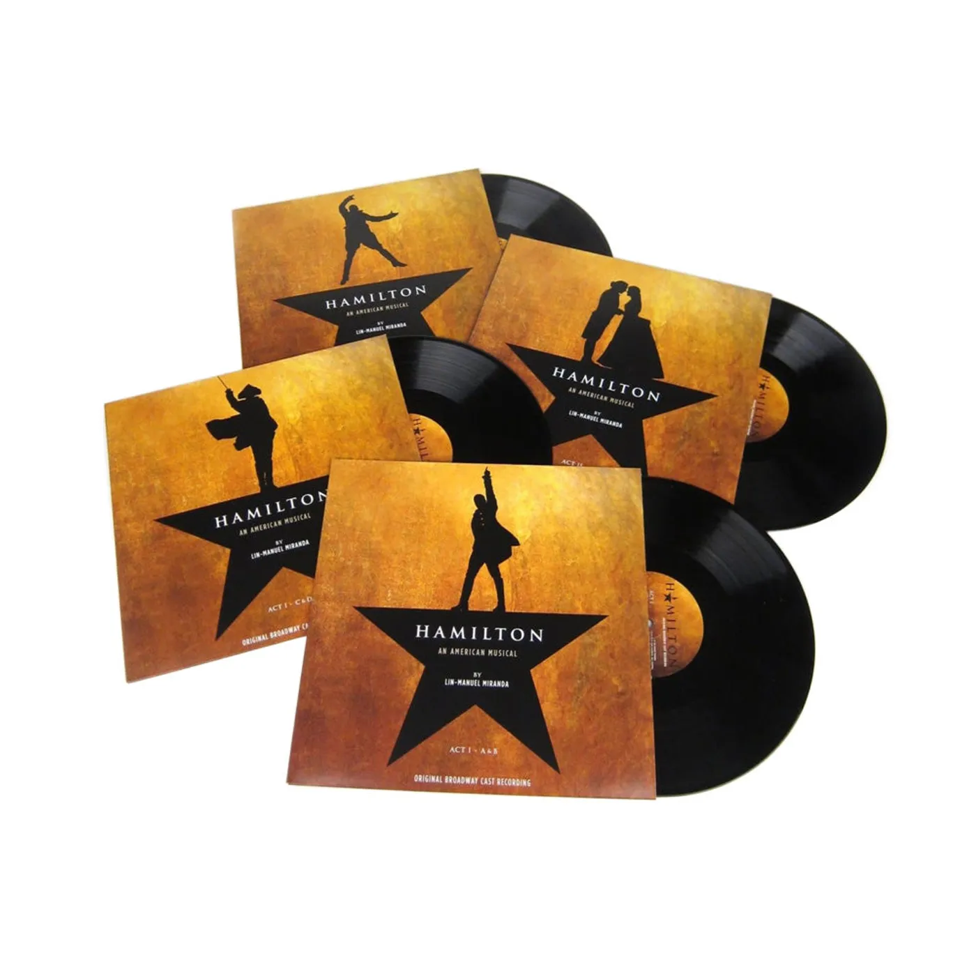 Original Broadway Cast of Hamilton Hamilton (Original Broadway Cast Recording) 4LP (Vinyl)