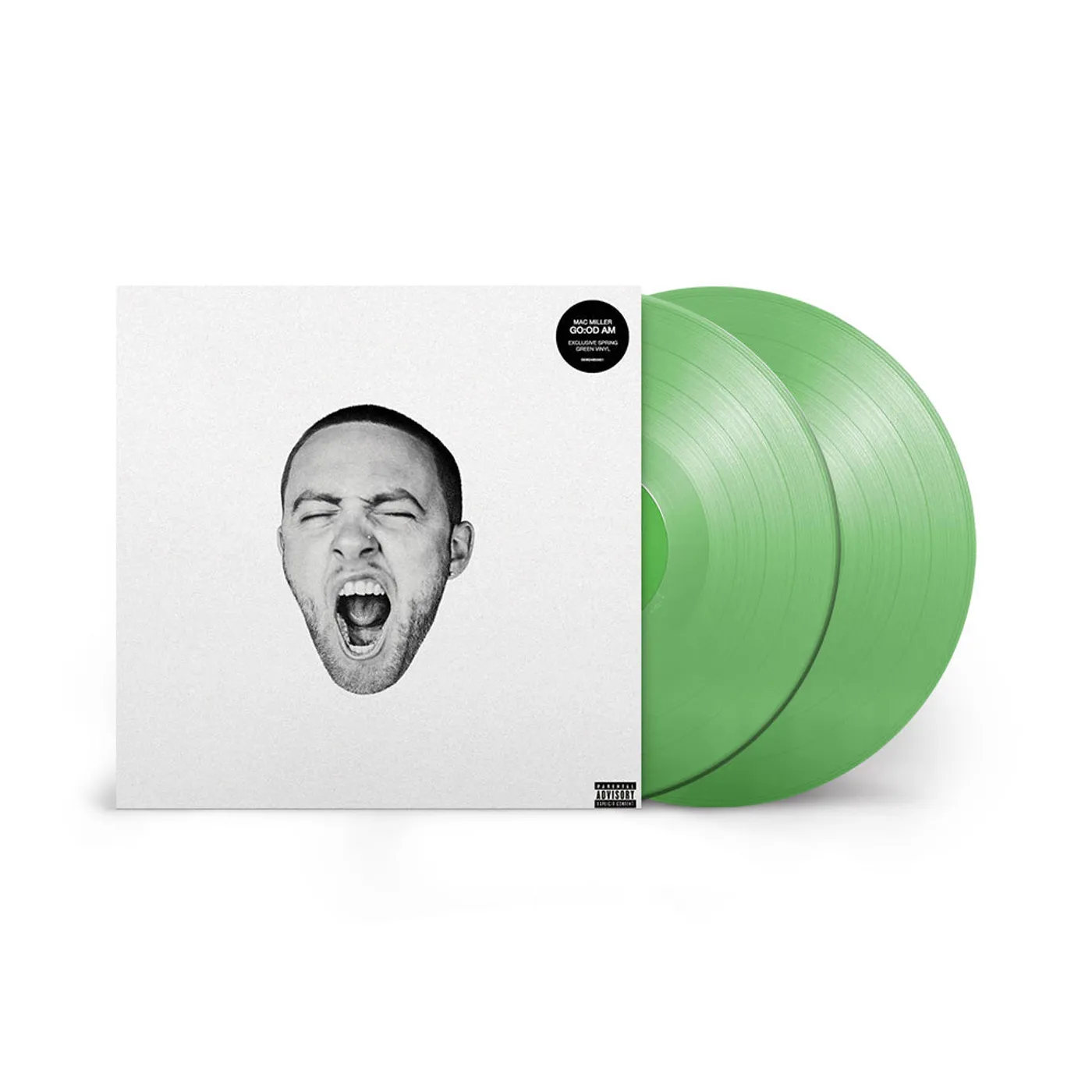 Mac Miller GO:OD AM (Spring Green Opaque Vinyl) 2LP
