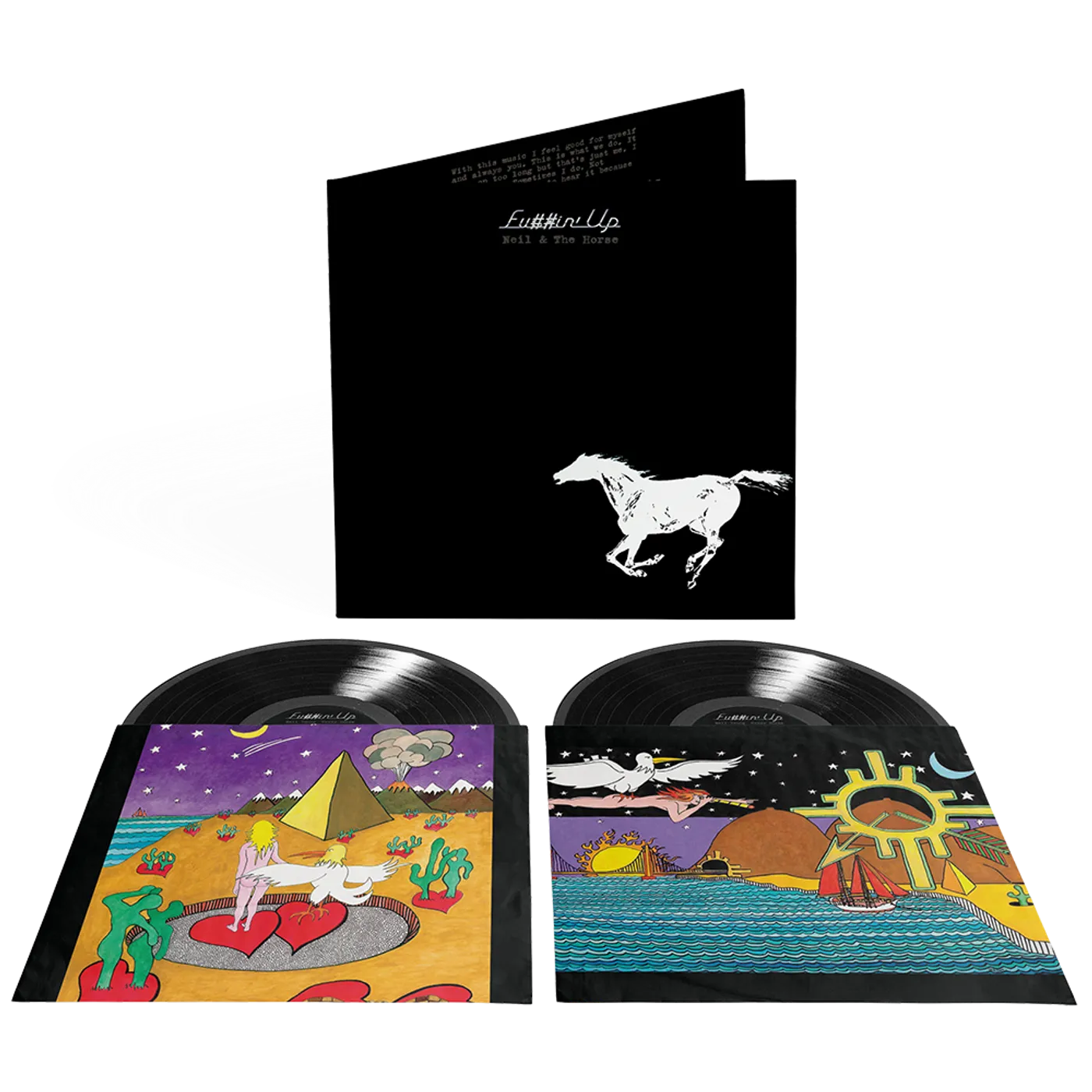 Neil Young & Crazy Horse Fu##in' Up LP (Vinyl)