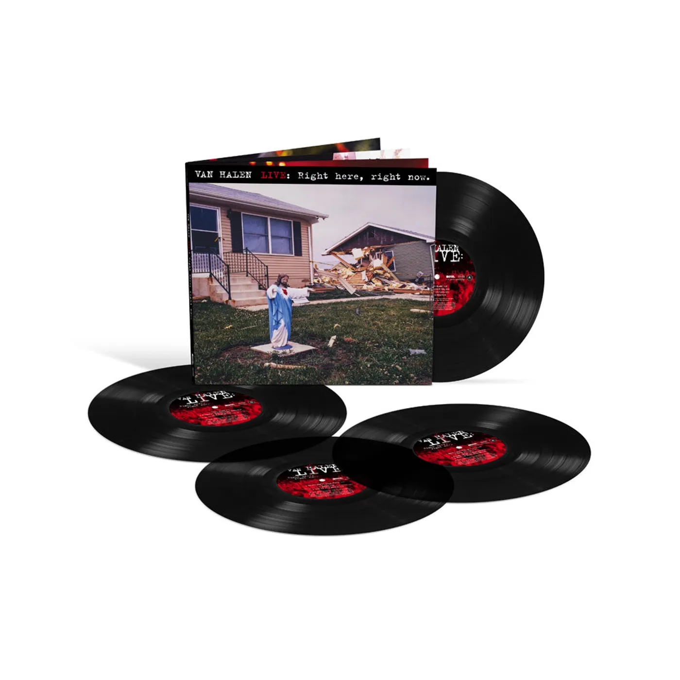 Van Halen Live: Right Here, Right Now [4LP] (Vinyl)