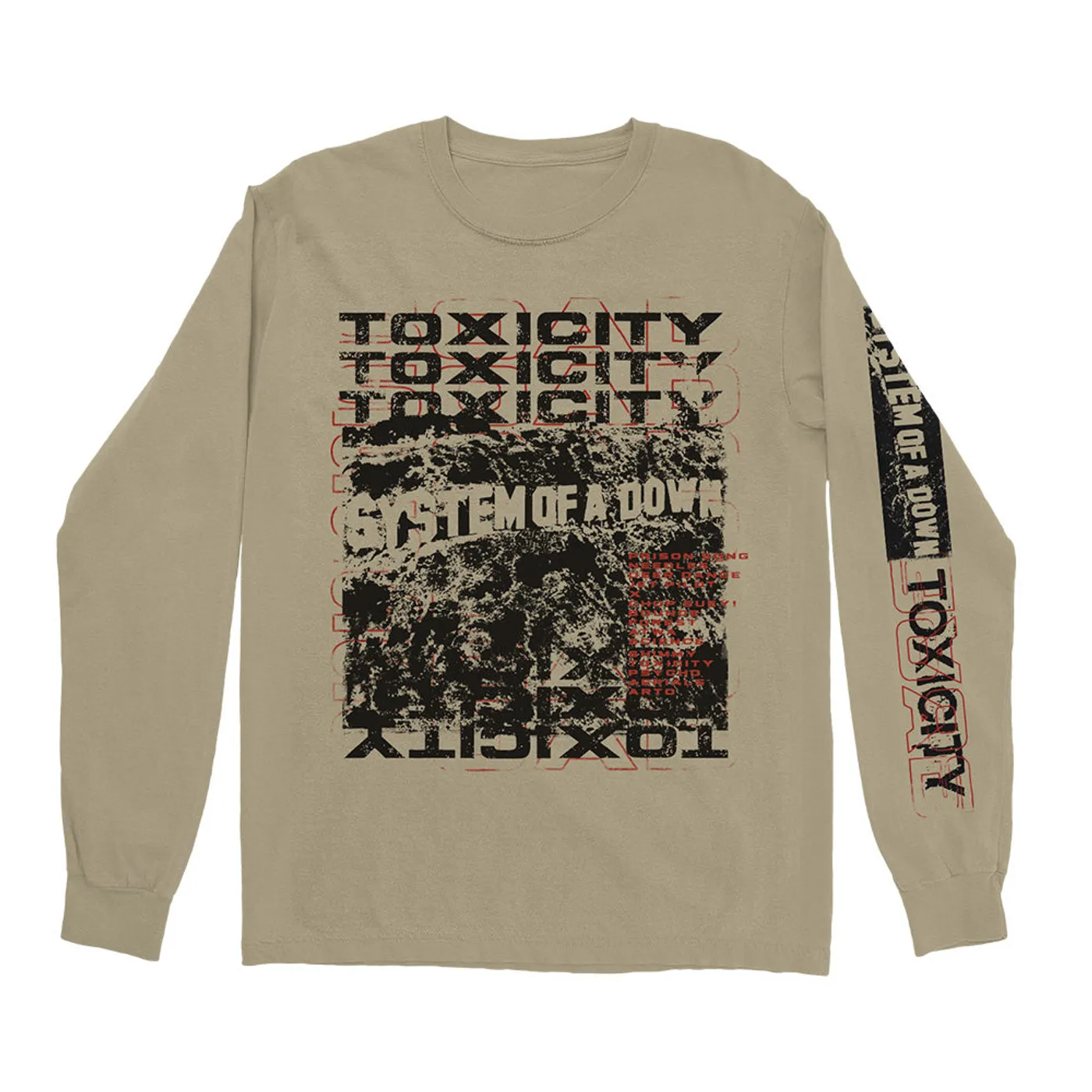 System Of A Down Toxicity Repeat Long Sleeve