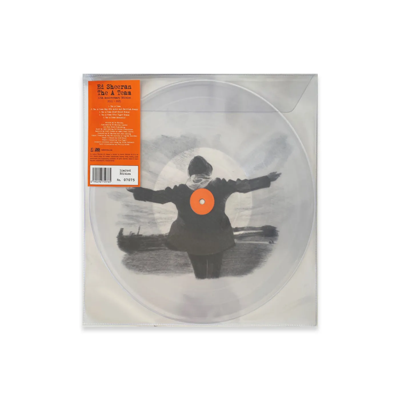 Ed Sheeran The A-Team (Clear Vinyl) [1LP]