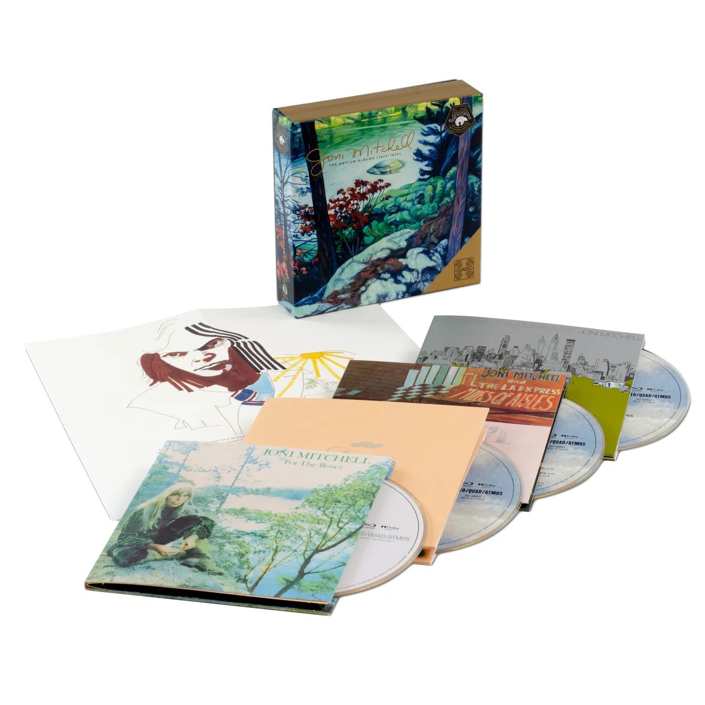 Joni Mitchell The Asylum Albums (1972-1975) (Quadio Boxed Set)
