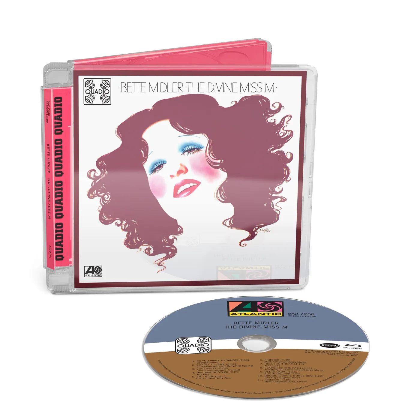 Bette Midler THE DIVINE MISS M (QUADIO) (BLU-RAY AUDIO)