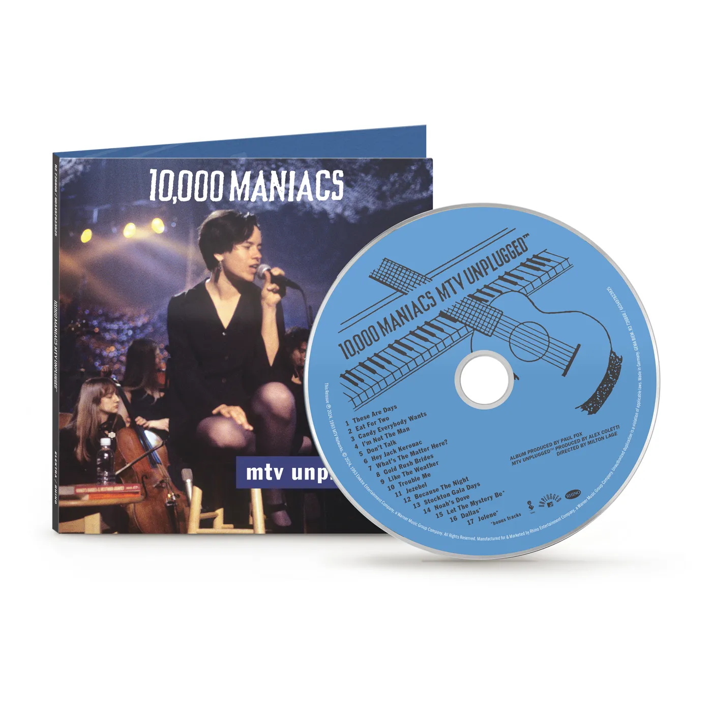 10,000 Maniacs MTV Unplugged (CD)