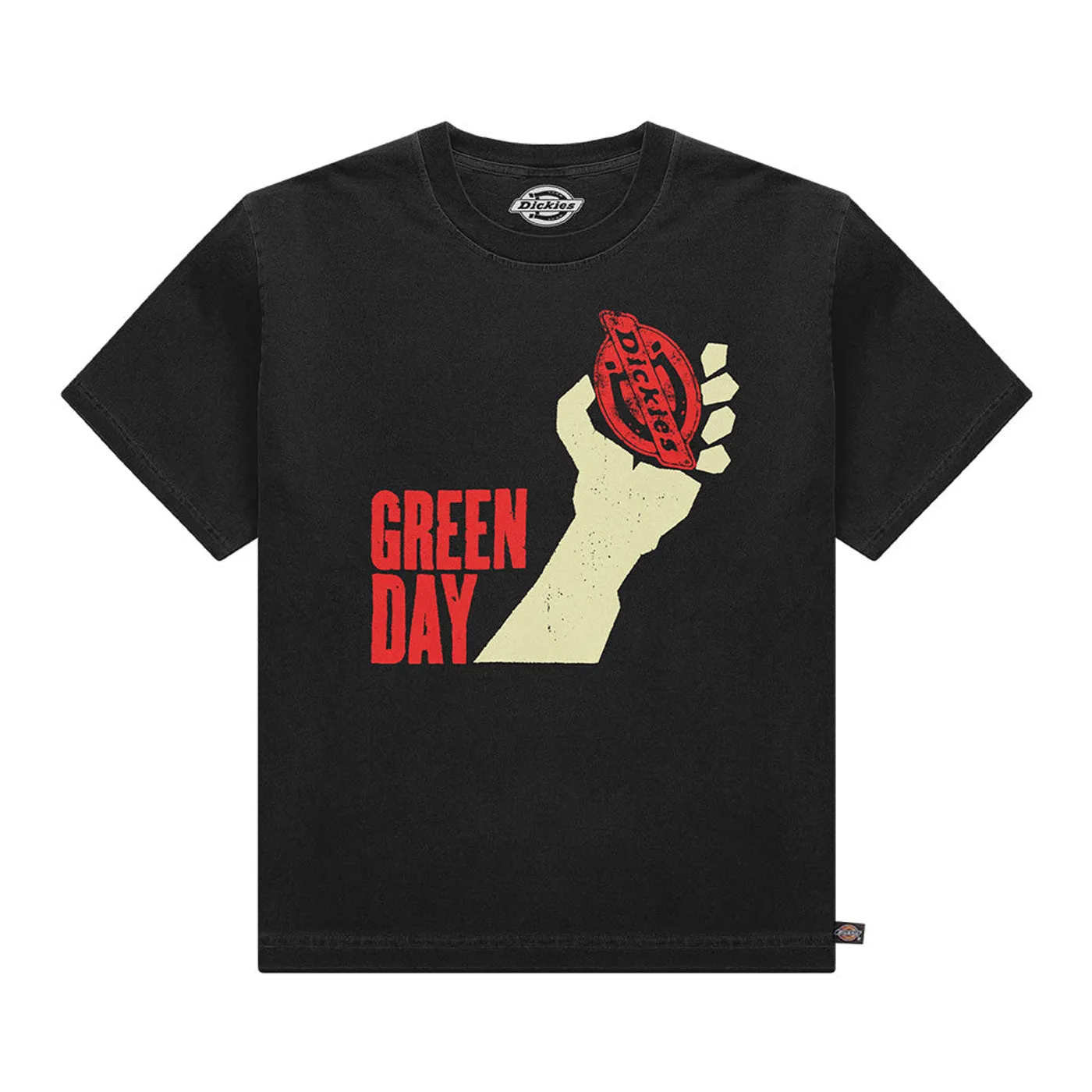 Green Day Dickies Heart Grenade T-Shirt