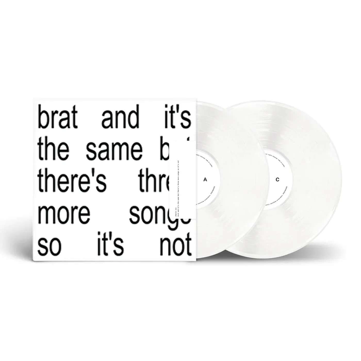 Charli xcx Brat and it’s the same but there’s three more songs so it’s not [2LP] (Vinyl)
