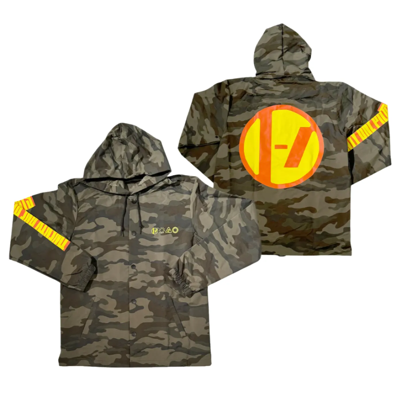 Twenty One Pilots Clancy Camo Windbreaker