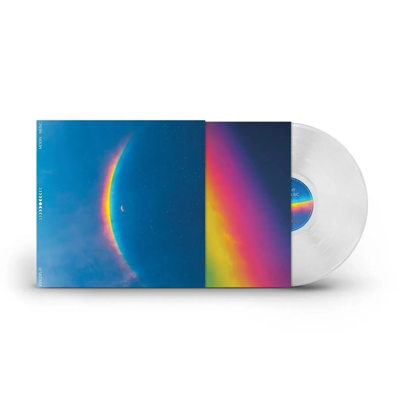 Coldplay MOON MUSiC ECORECORD (Clear) LP (Vinyl)