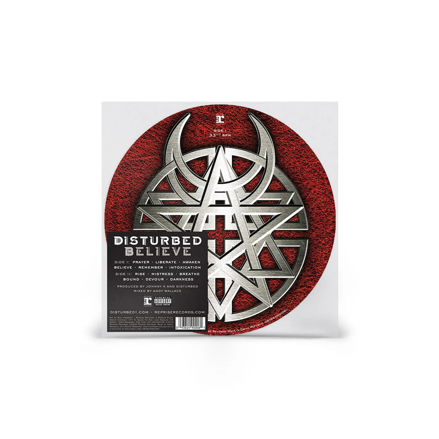 Disturbed Believe Picture Disc Vinyl