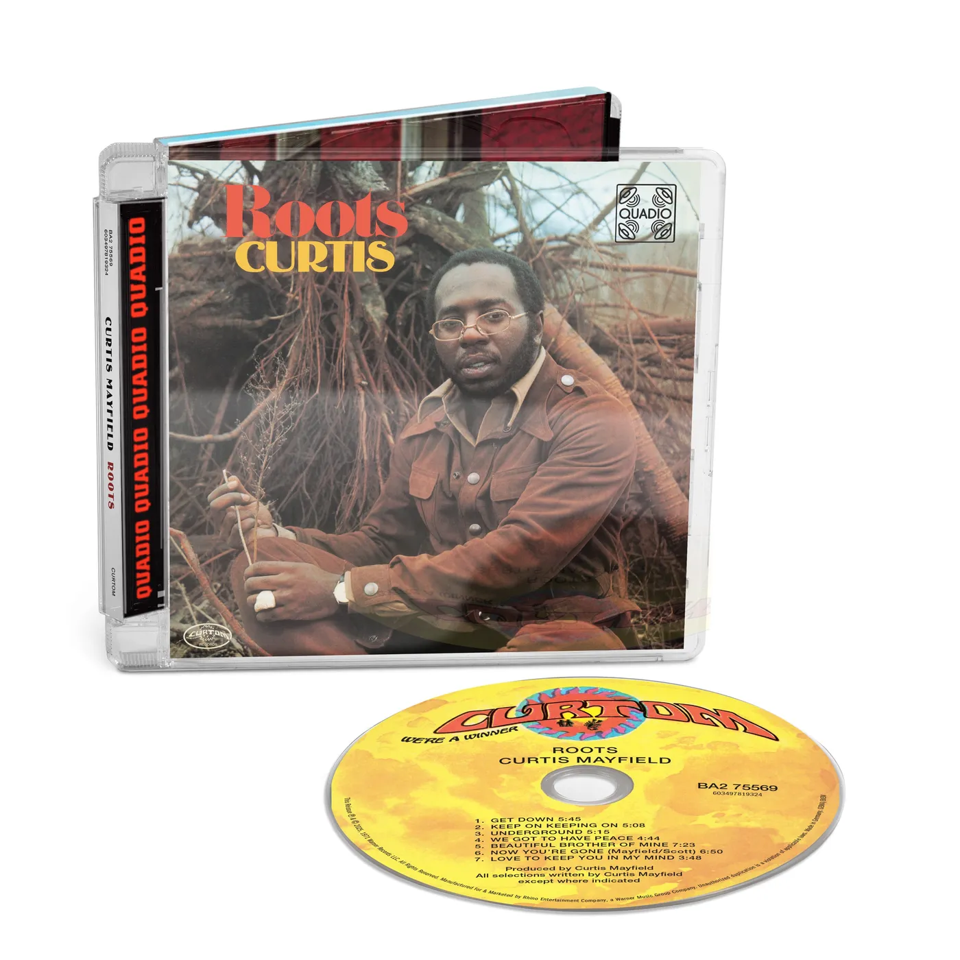 Curtis Mayfield Roots (Quadio) (Blu-ray Audio)