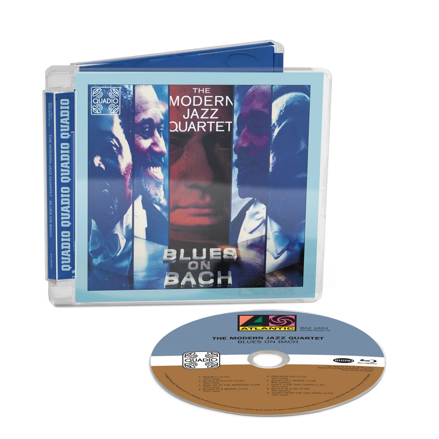 The Modern Jazz Quartet Blues On Bach (Quadio) (Blu-ray Audio)