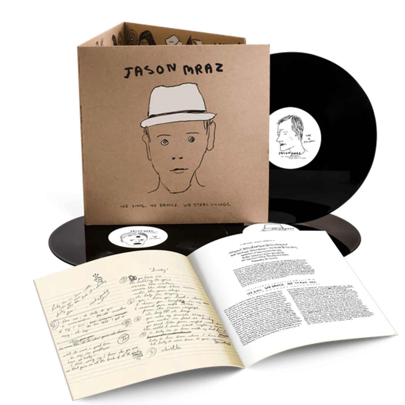 Jason Mraz We Sing. We Dance. We Steal Things. We Deluxe Edition 3LP (Vinyl)