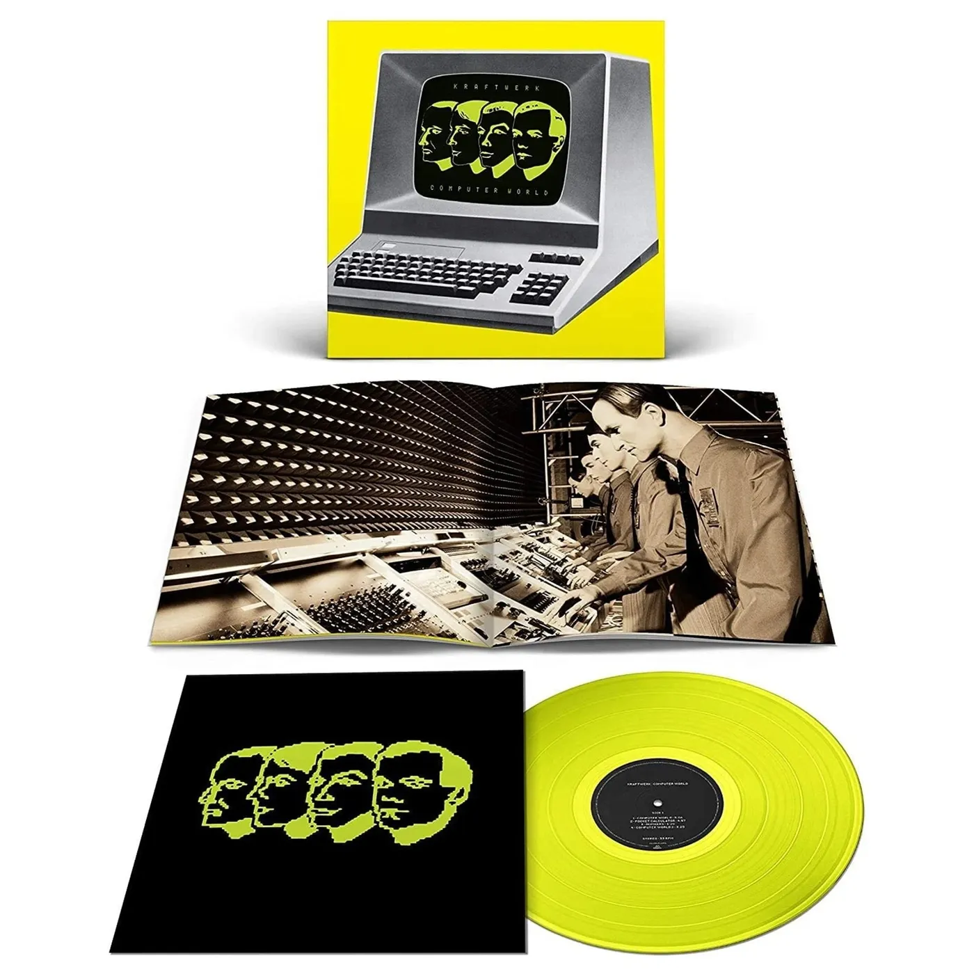 Kraftwerk Computer World [Limited Edition Yellow] LP (Vinyl)