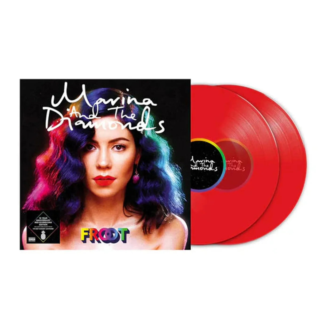 Marina and The Diamonds Froot 10 Year Anniversary Red Vinyl 2LP