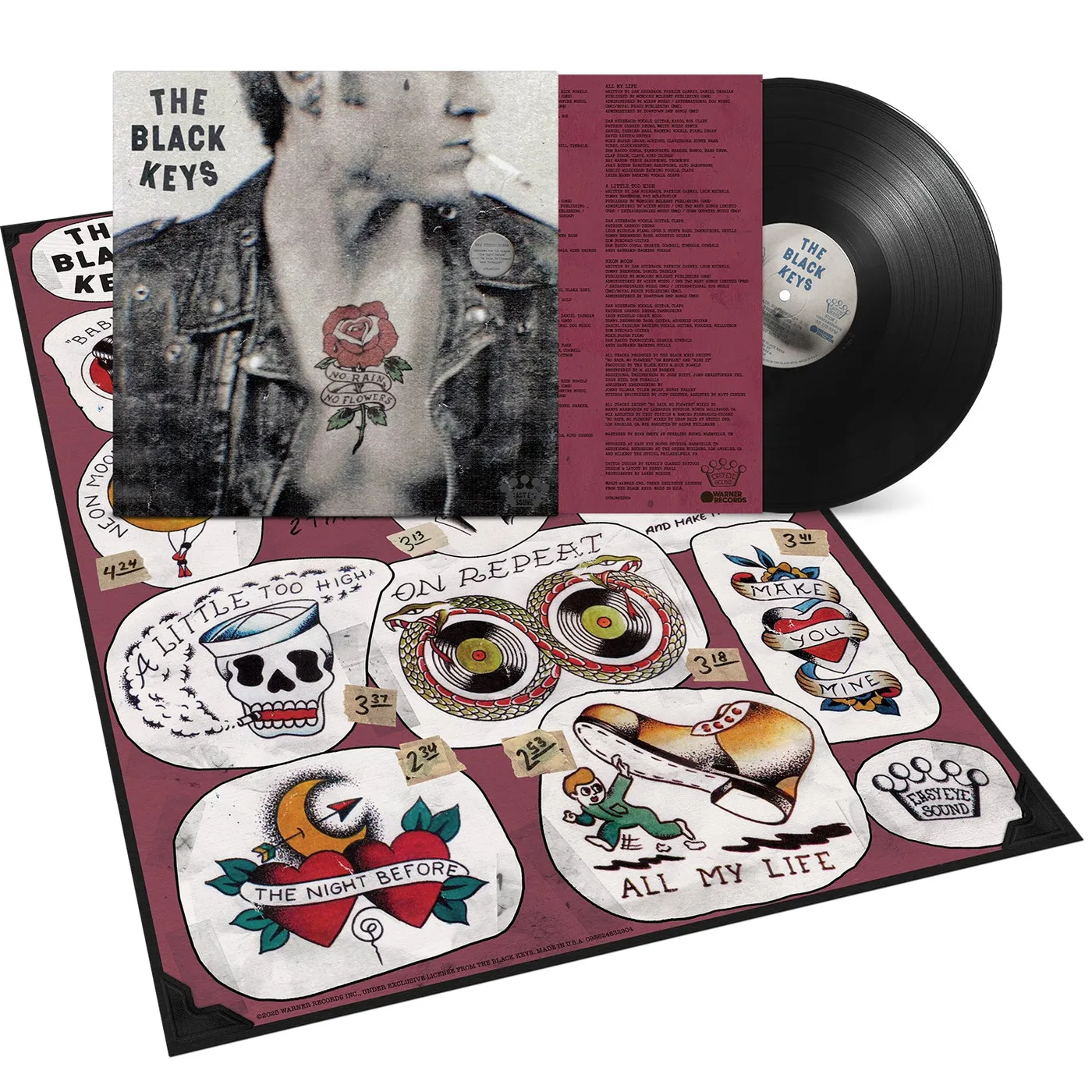 The Black Keys No Rain, No Flowers Vinyl