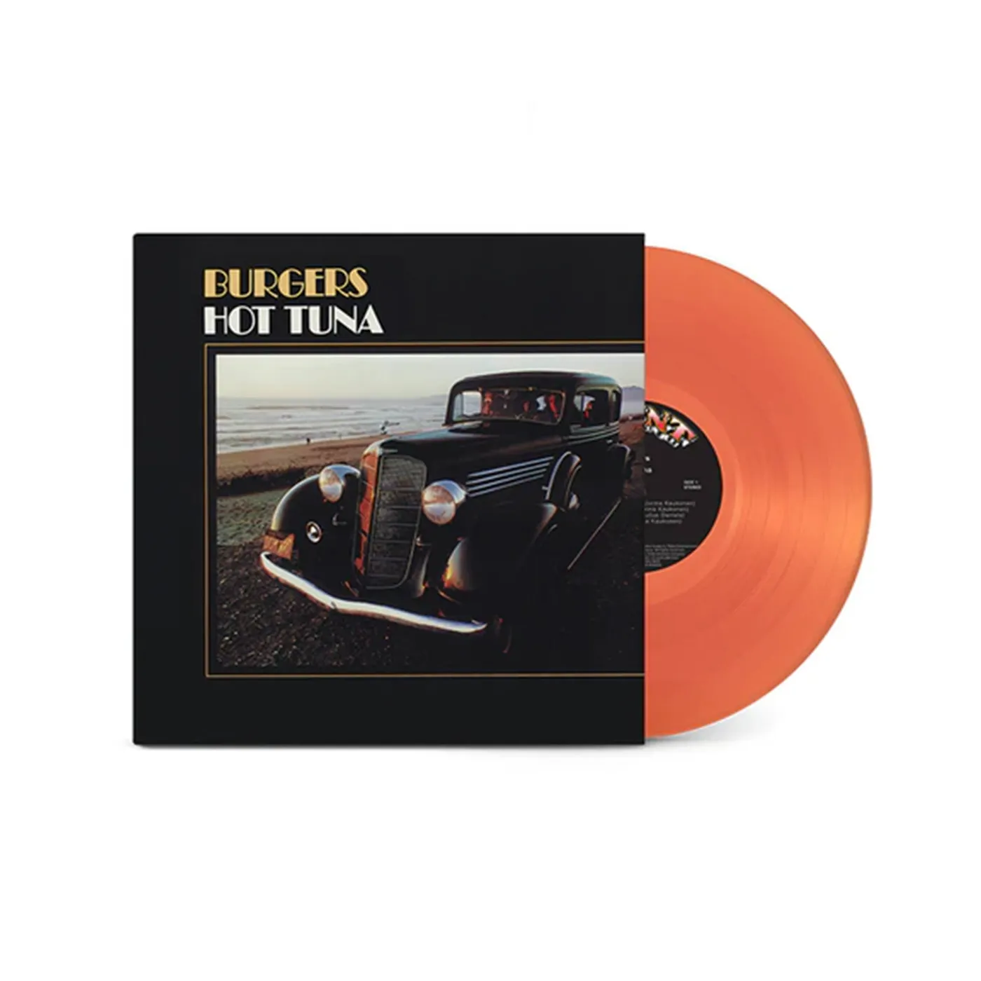Hot Tuna Burgers 50th Anniversary (Orange)  LP (Vinyl)