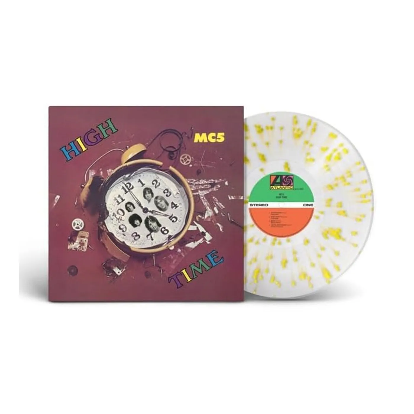 MC5 High Time (Clear/Yellow) LP (Vinyl)