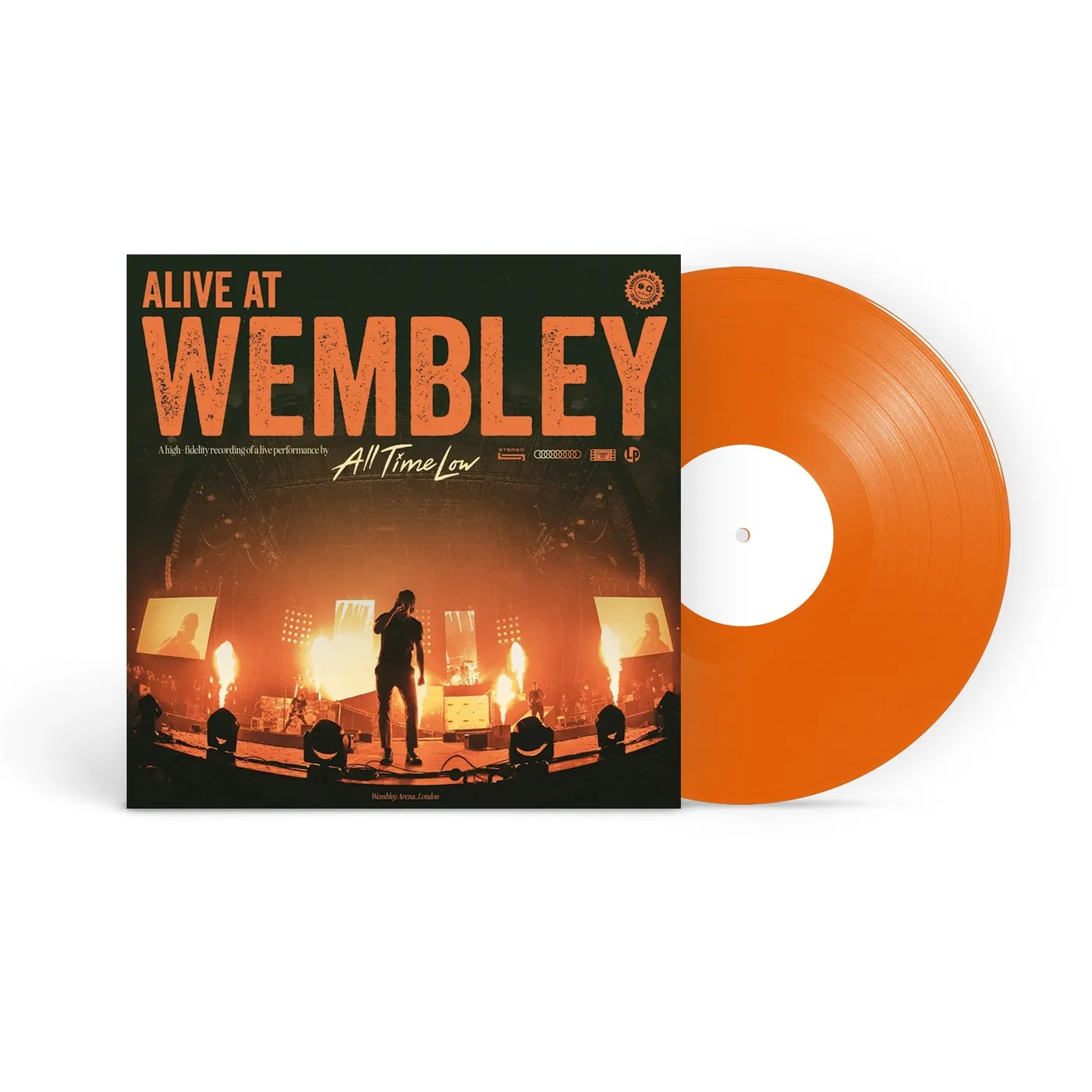 All Time Low Live At Wembley (Orange) LP (Vinyl)