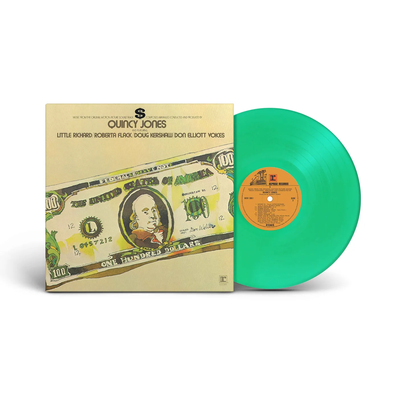 Quincy Jones $ (Original Motion Picture Soundtrack) (Mint Green) LP (Vinyl)