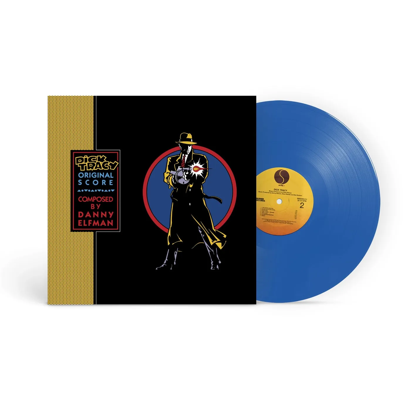 Danny Elfman Dick Tracy (Original Score) [Translucent Cobalt Blue] LP (Vinyl)