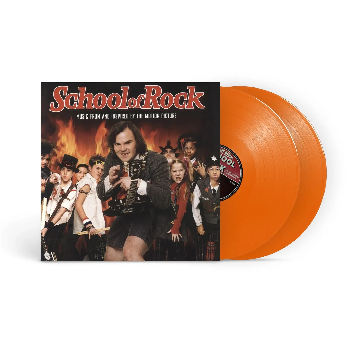 Various Artists School of Rock (Music From And Inspired By The Motion Picture) [Orange] 2LP (Vinyl)