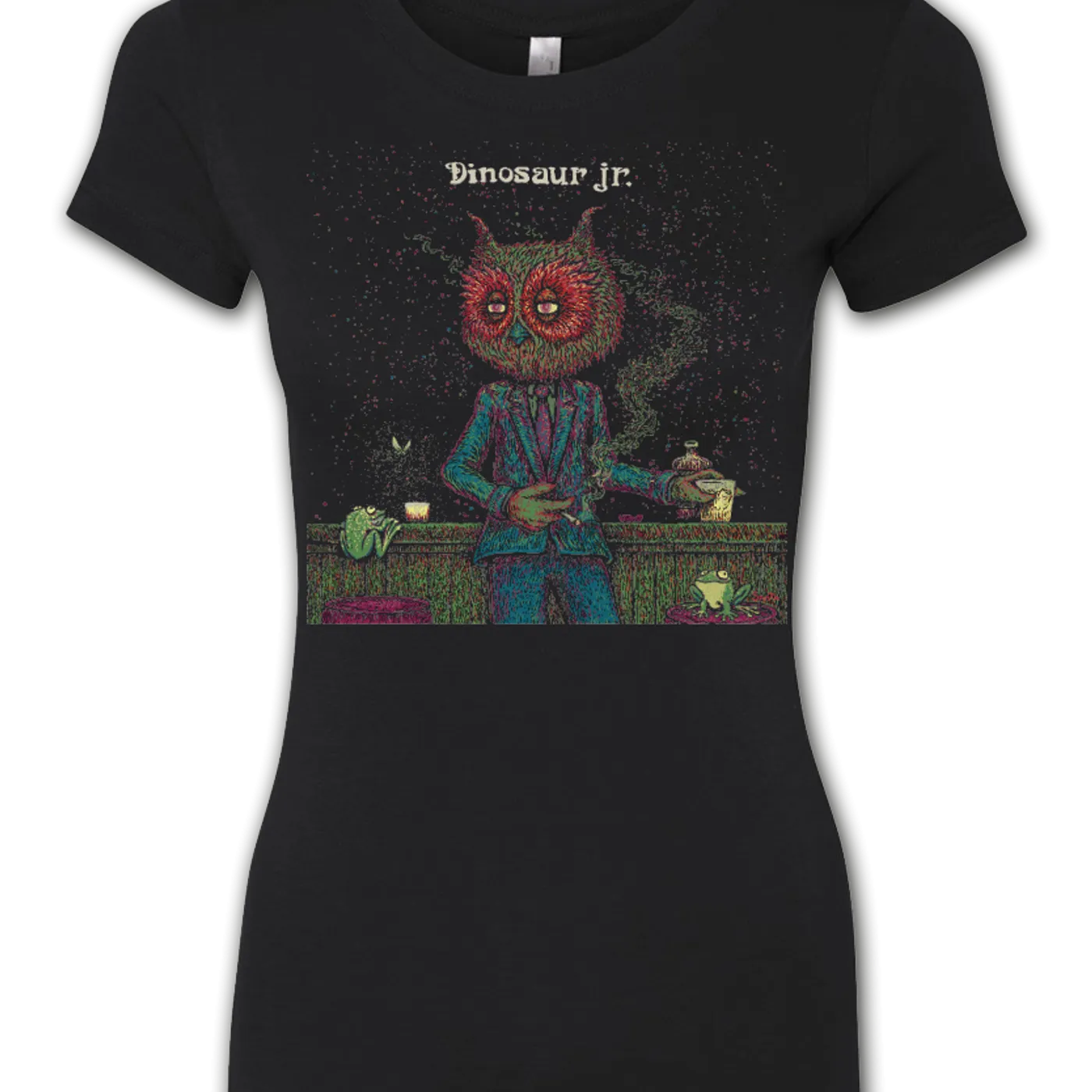 Dinosaur Jr. Girl's Owlman Crewneck T-shirt