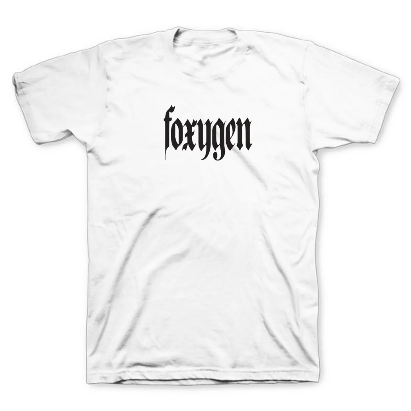 Foxygen Black Logo Tee