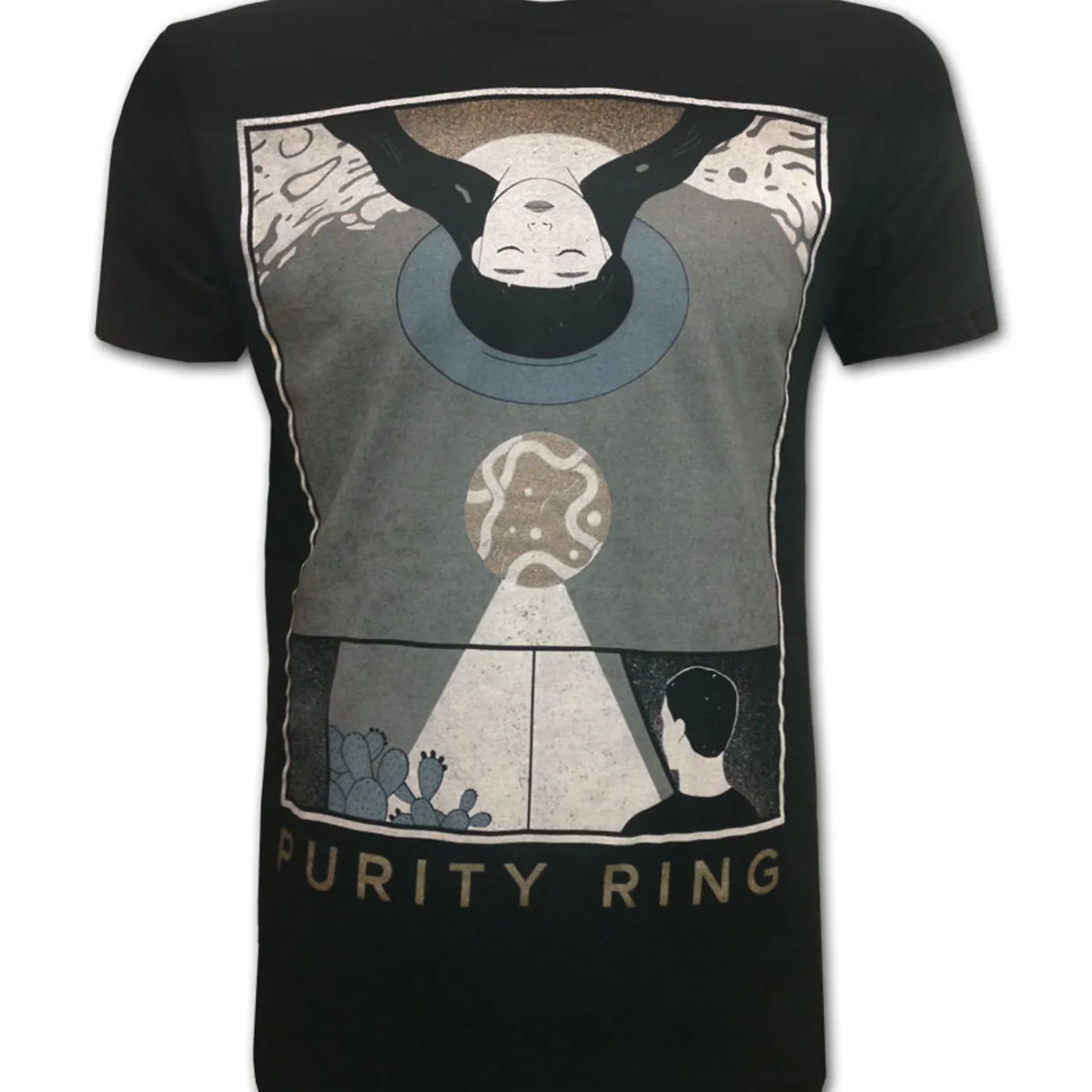 Purity Ring Metallic Higher Being T-shirt